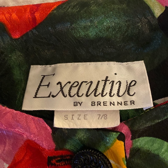 Vintage floral blouse - Picture 6 of 7